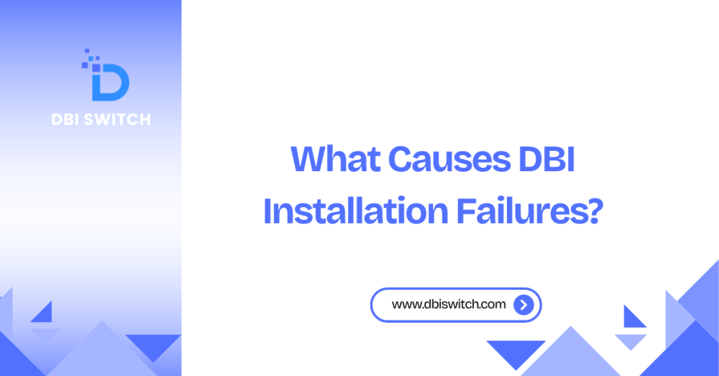 XCI Errors: what causes dbi installation failures